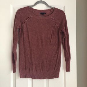 American Eagle mauve/pink ladies sweater, small